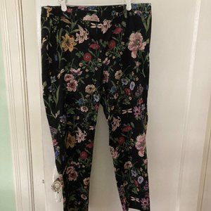 Women's Floral Print Slacks from H&M